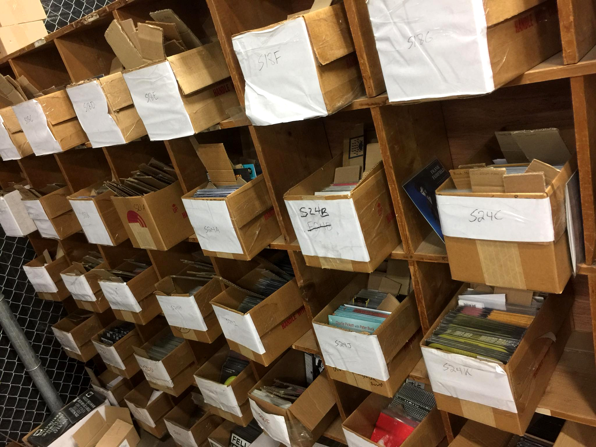 Order bins and label sections